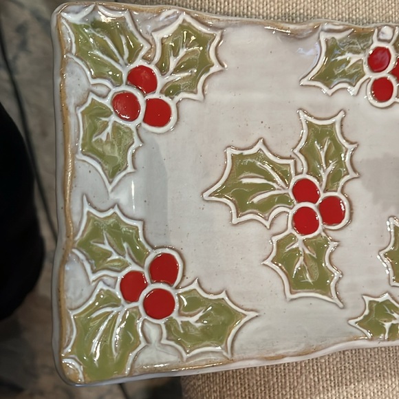 Mud Pie Santa Tray And Tidbit Set/NWT - Picture 3 of 9